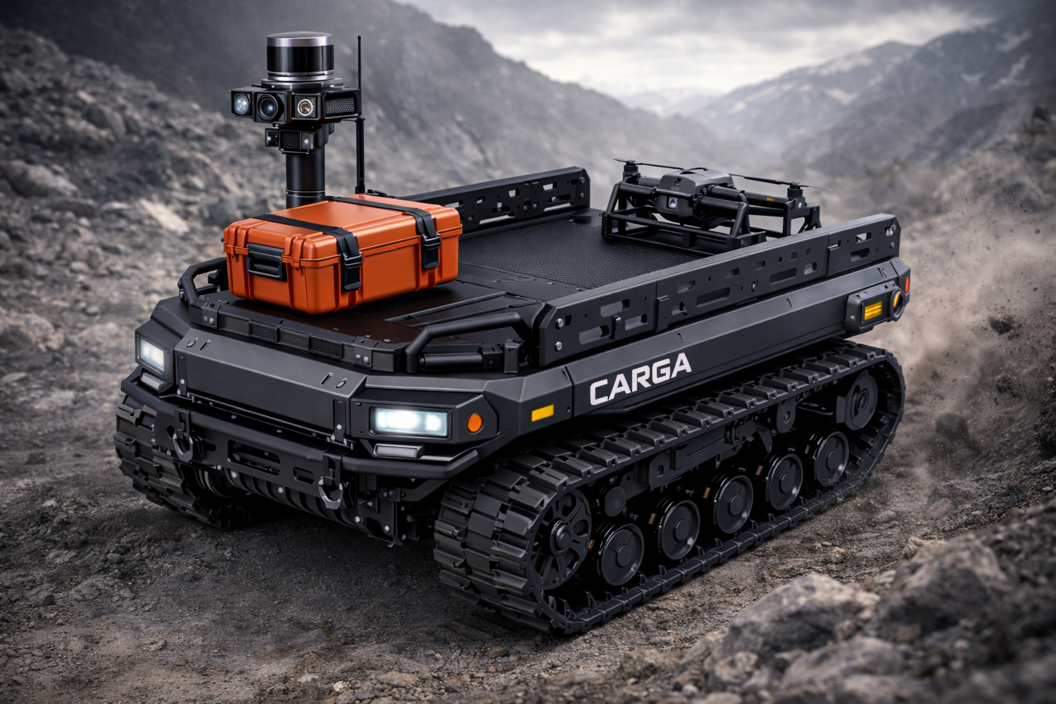 CARGA autonomous tracked platform concept